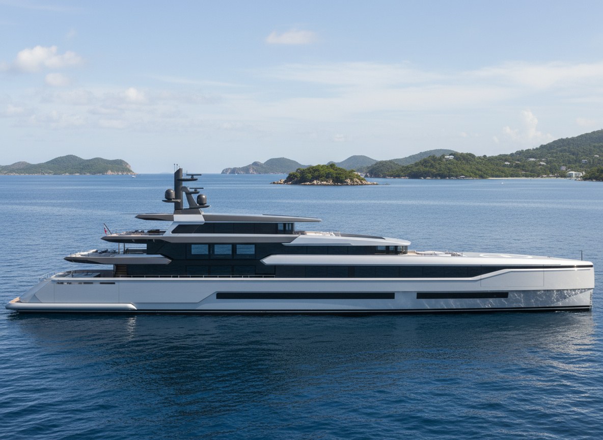 Pulina Design — yacht side profile